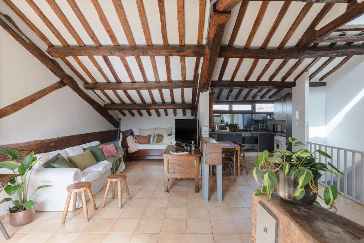 Amazing Penthouse With Terrace And Rooftop In Trastevere 로마 외부 사진