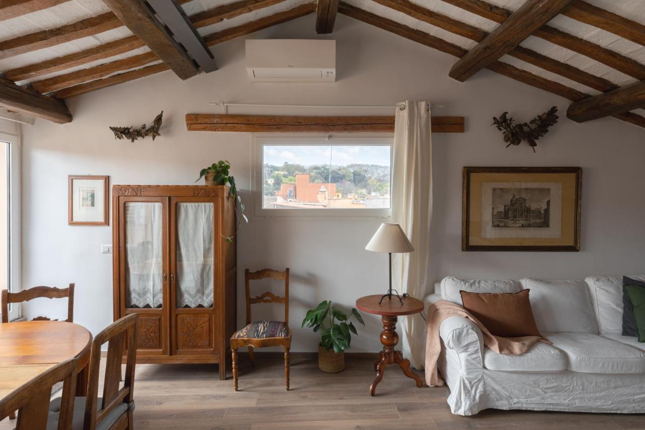 Amazing Penthouse With Terrace And Rooftop In Trastevere 로마 외부 사진