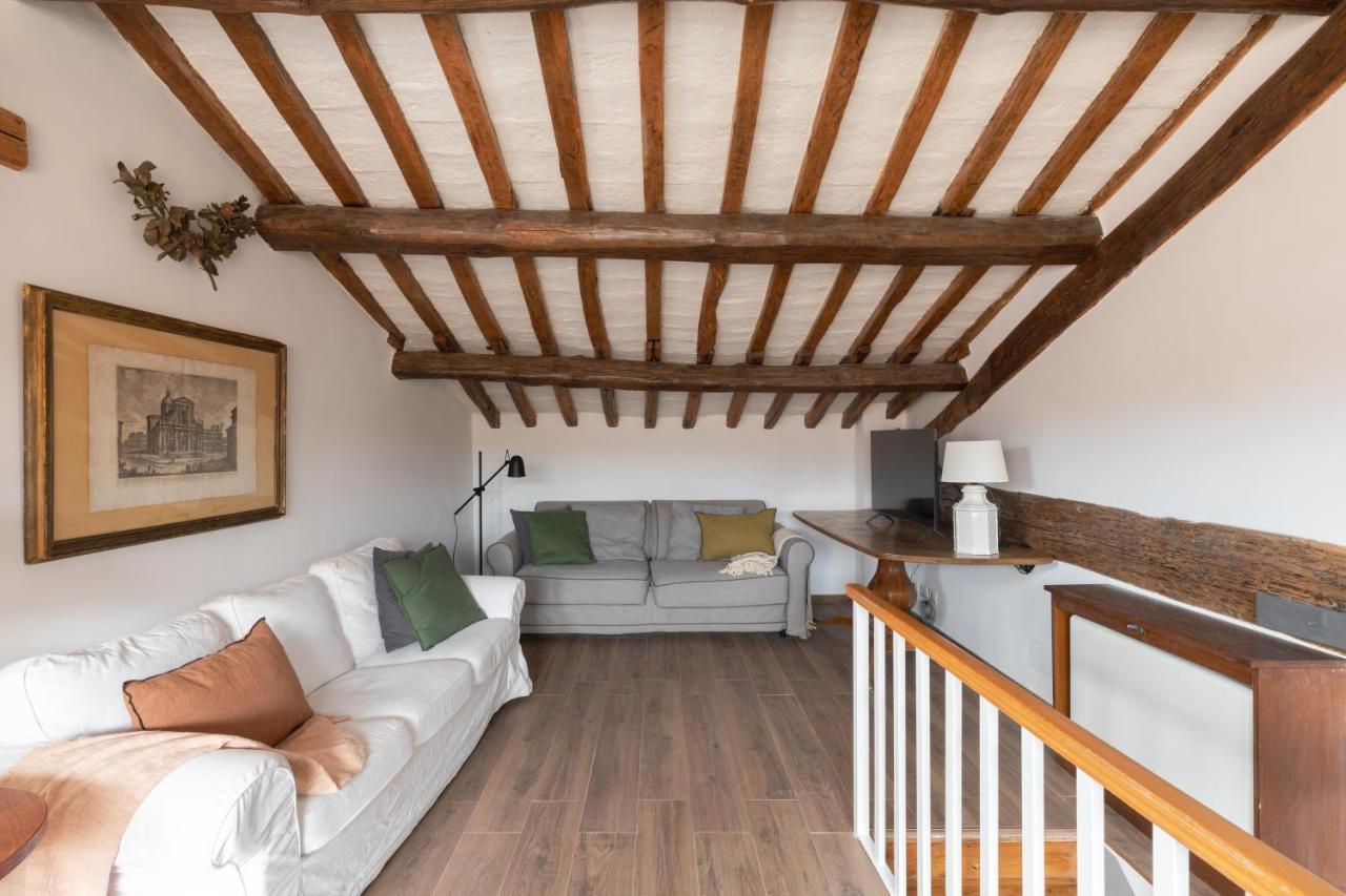 Amazing Penthouse With Terrace And Rooftop In Trastevere 로마 외부 사진
